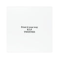 R.I.P. Twenties Car Magnet — 'Print It Your Way' Novelty Sticker