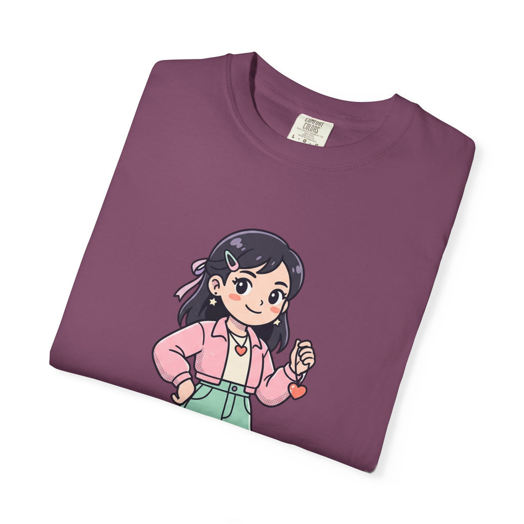 Be Yourself Cute Girl Graphic T-Shirt