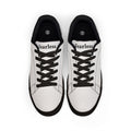 Fearless Leather Sneakers — Men's Low-Top Casual White Trainers
