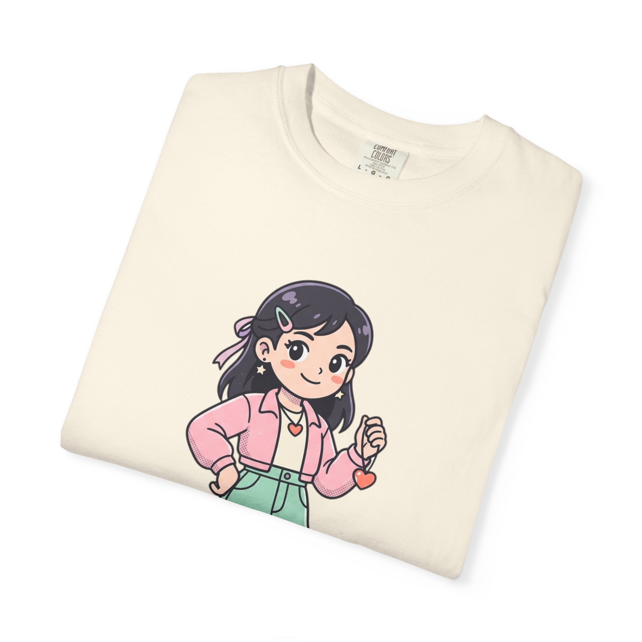 Be Yourself Cute Girl Graphic T-Shirt