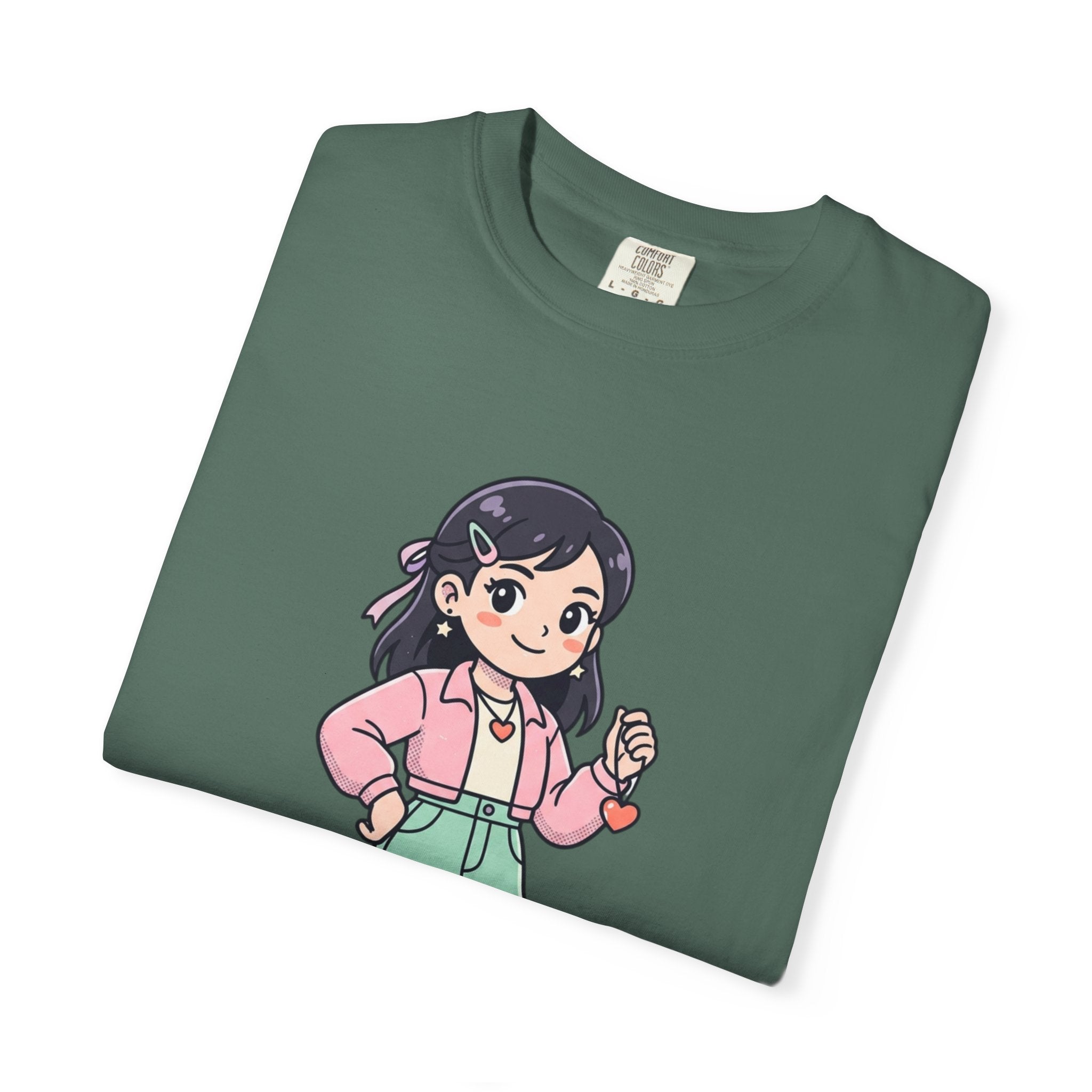 Be Yourself Cute Girl Graphic T-Shirt