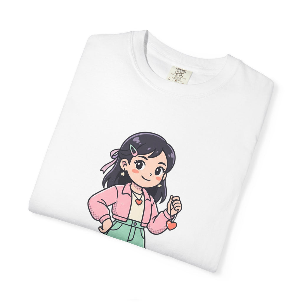 Be Yourself Cute Girl Graphic T-Shirt