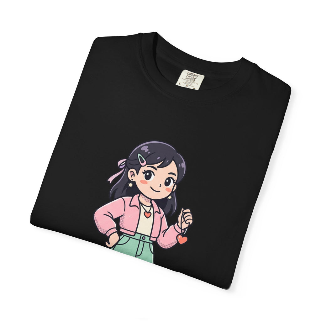 Be Yourself Cute Girl Graphic T-Shirt