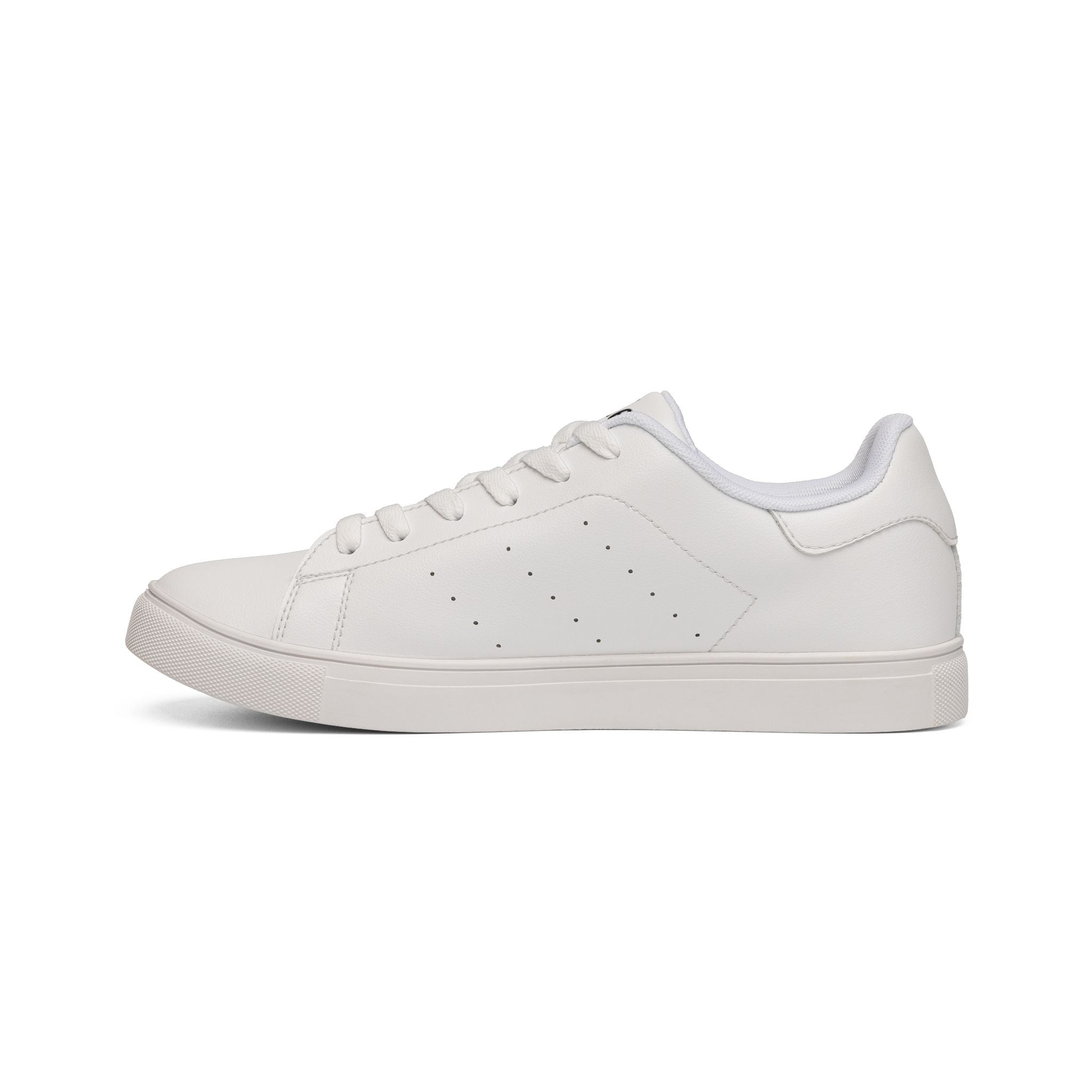 Fearless Leather Sneakers — Men's Low-Top Casual White Trainers