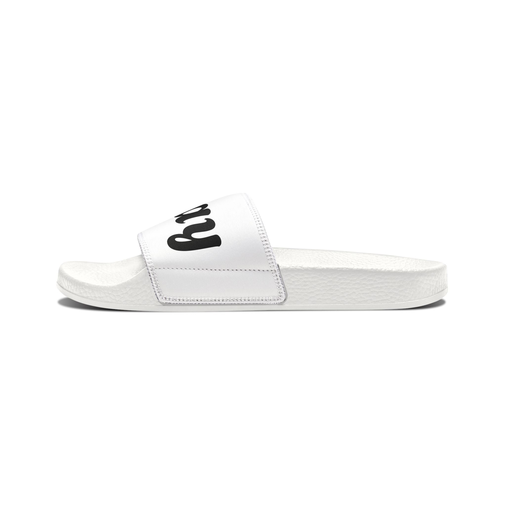 Slide Sandals — 'Not Today' Removable‑Strap Men's Pool Slides