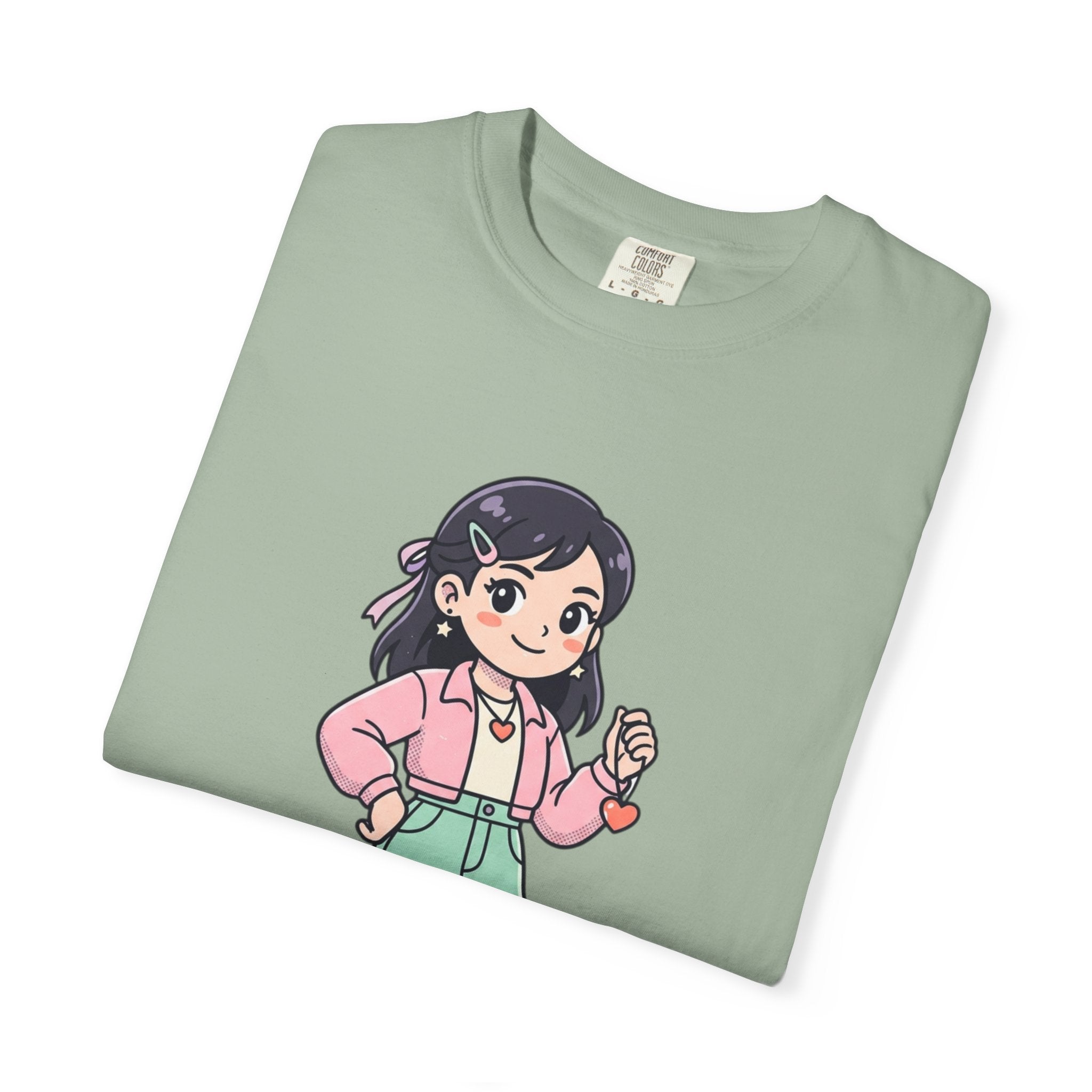 Be Yourself Cute Girl Graphic T-Shirt