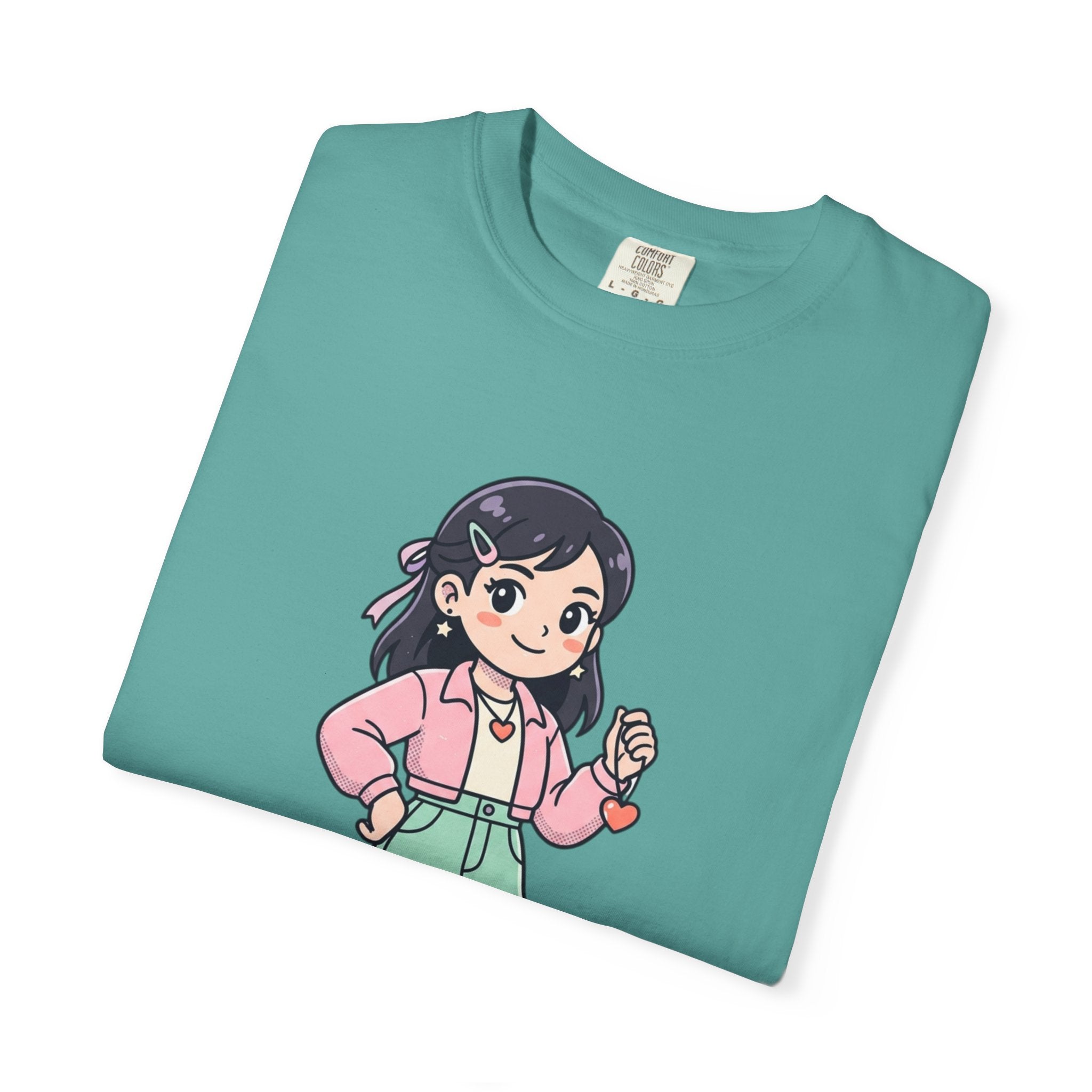 Be Yourself Cute Girl Graphic T-Shirt