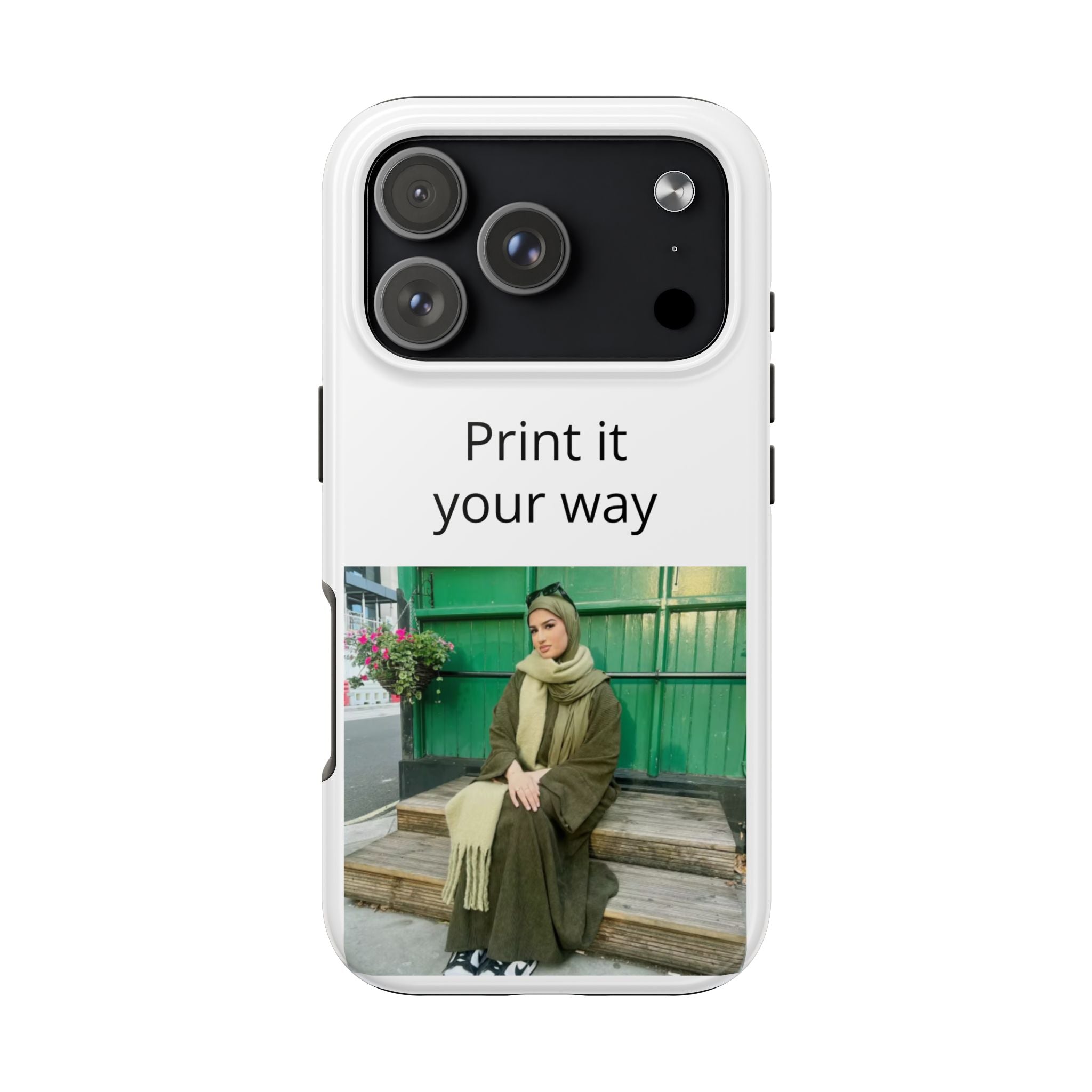 Tough Phone Case – Custom Photo "Print it your way" Protective Cover