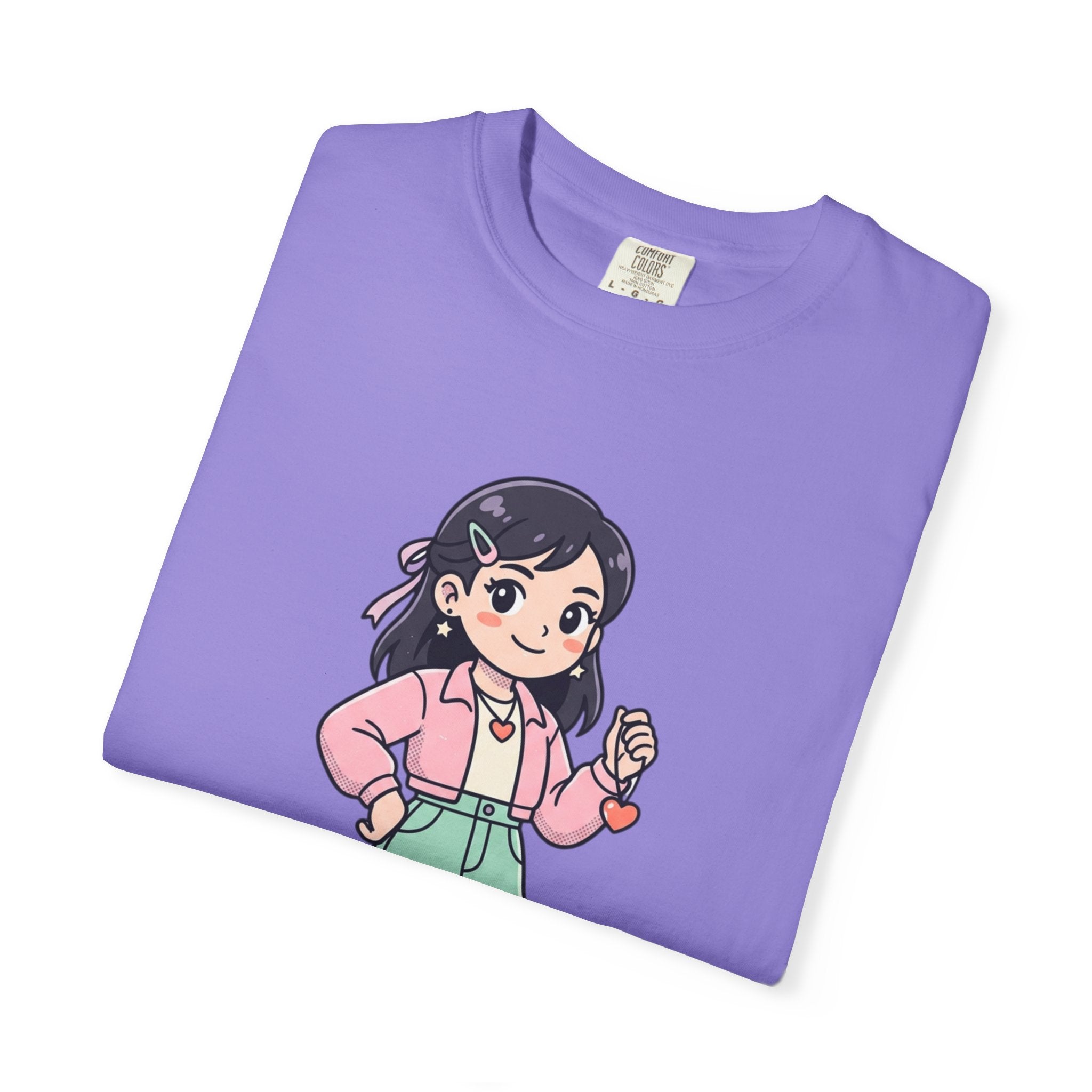 Be Yourself Cute Girl Graphic T-Shirt