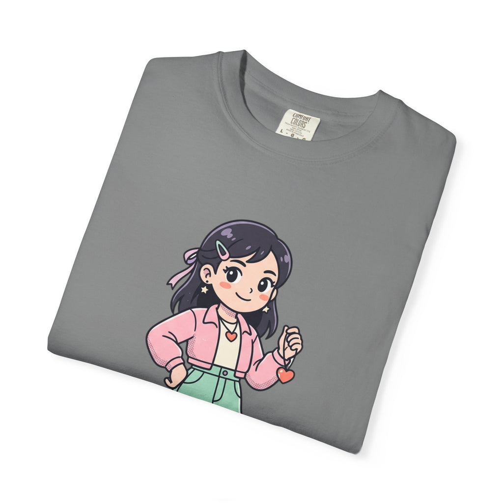 Be Yourself Cute Girl Graphic T-Shirt