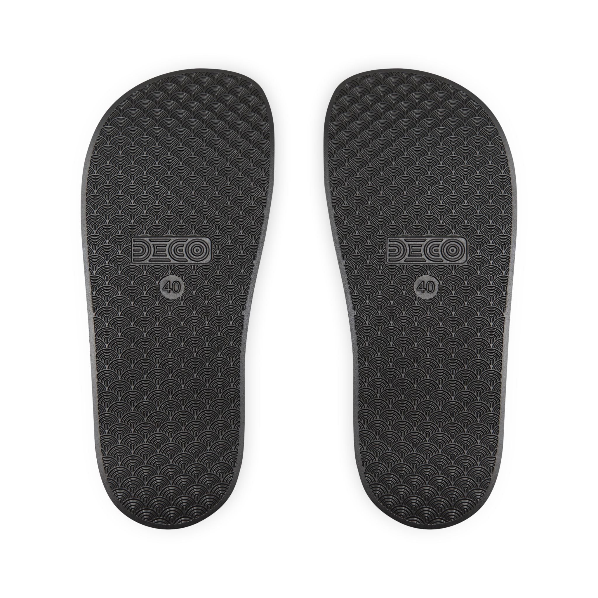 Slide Sandals — 'Not Today' Removable‑Strap Men's Pool Slides