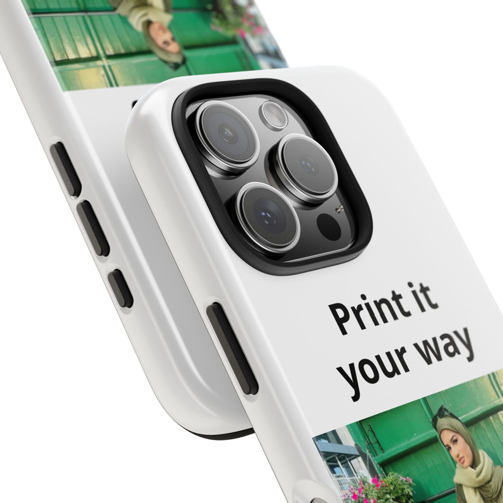 Tough Phone Case – Custom Photo "Print it your way" Protective Cover