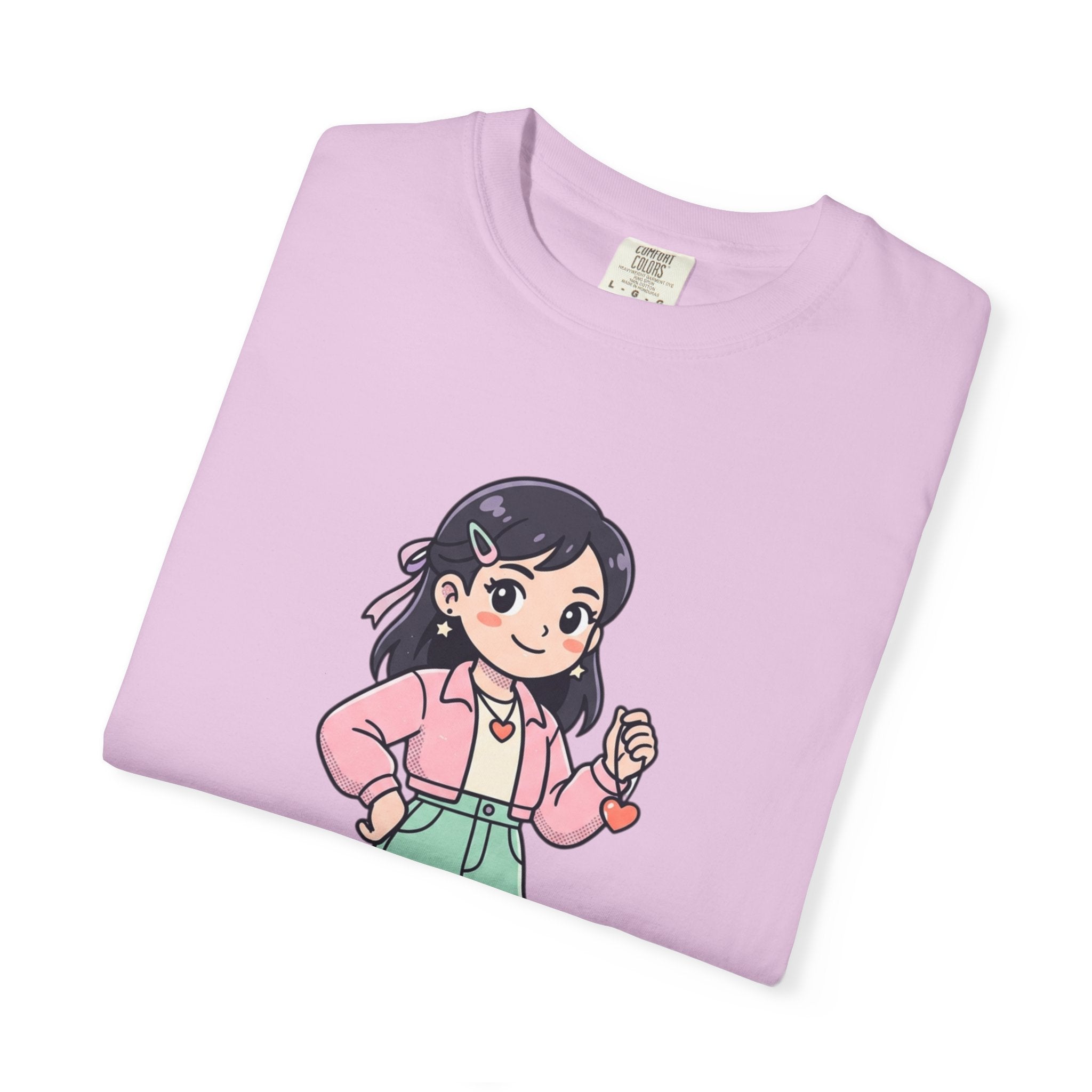 Be Yourself Cute Girl Graphic T-Shirt