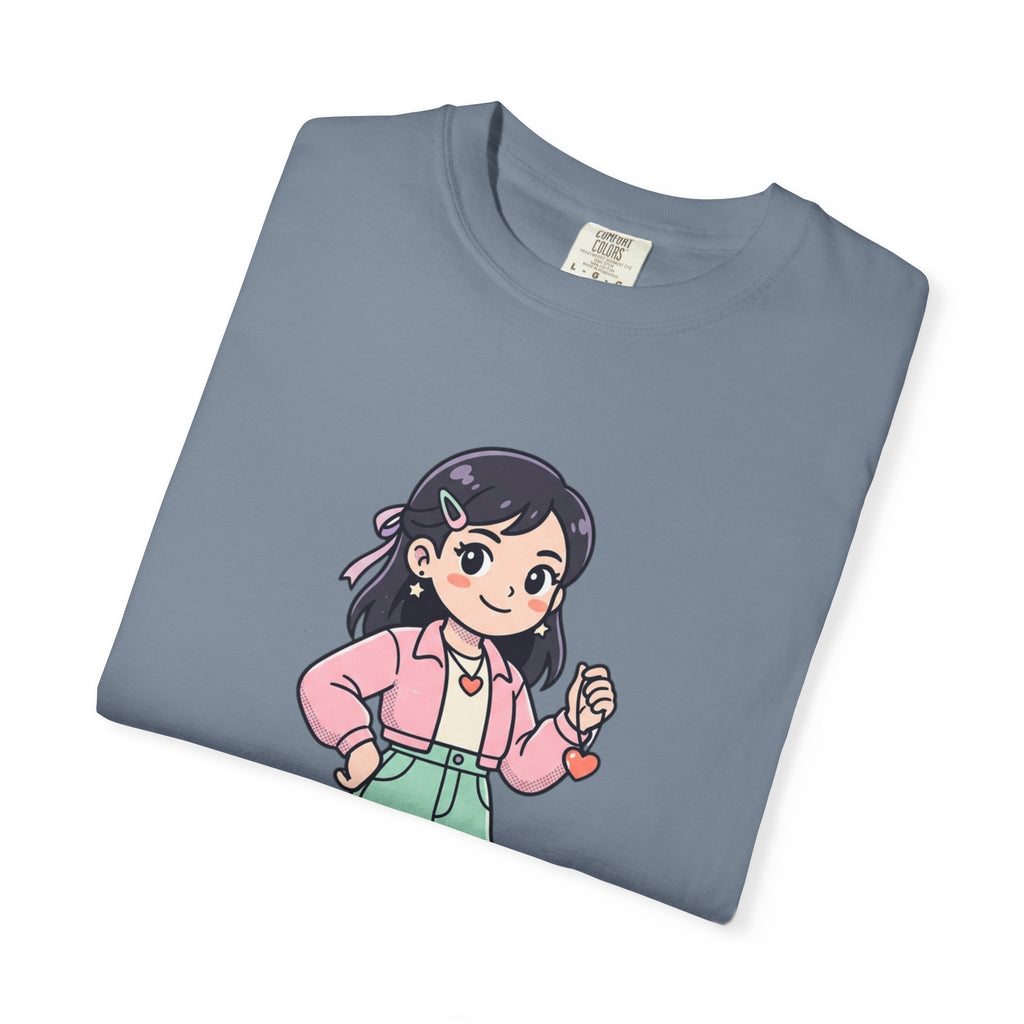 Be Yourself Cute Girl Graphic T-Shirt