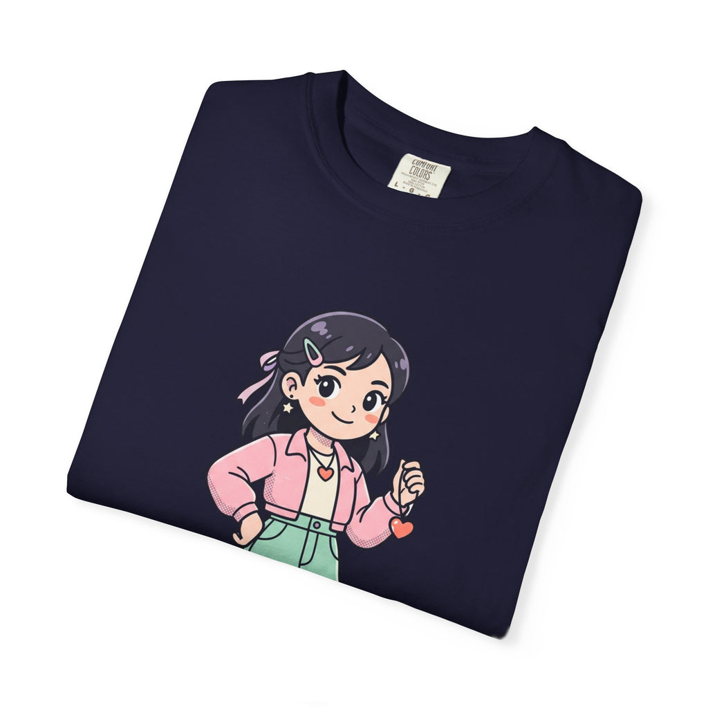 Be Yourself Cute Girl Graphic T-Shirt
