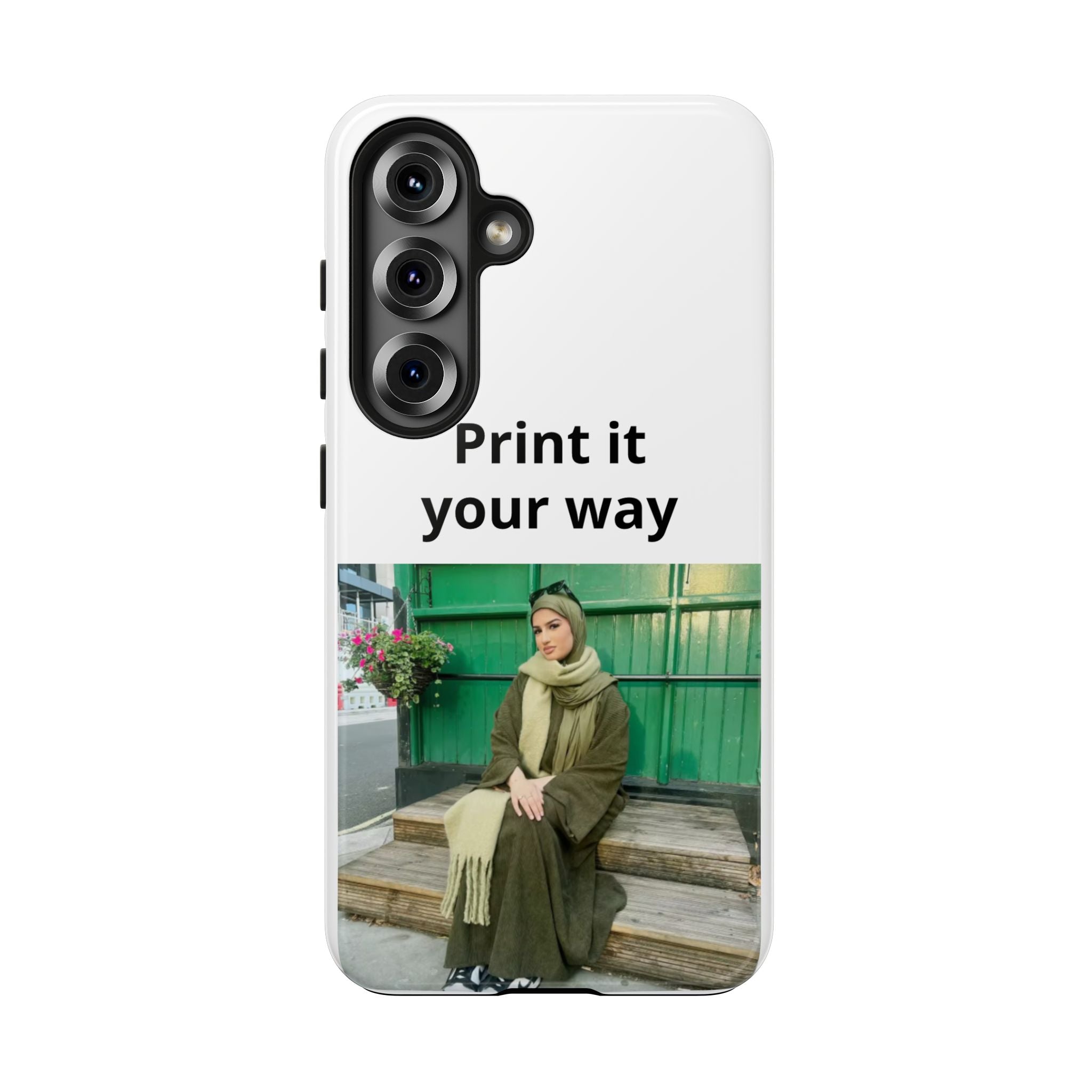 Tough Phone Case – Custom Photo "Print it your way" Protective Cover