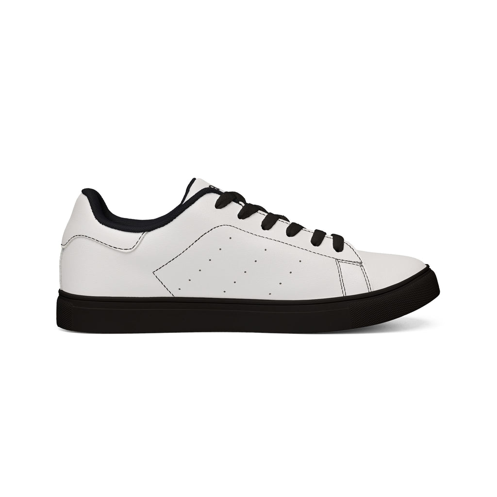 Fearless Leather Sneakers — Men's Low-Top Casual White Trainers