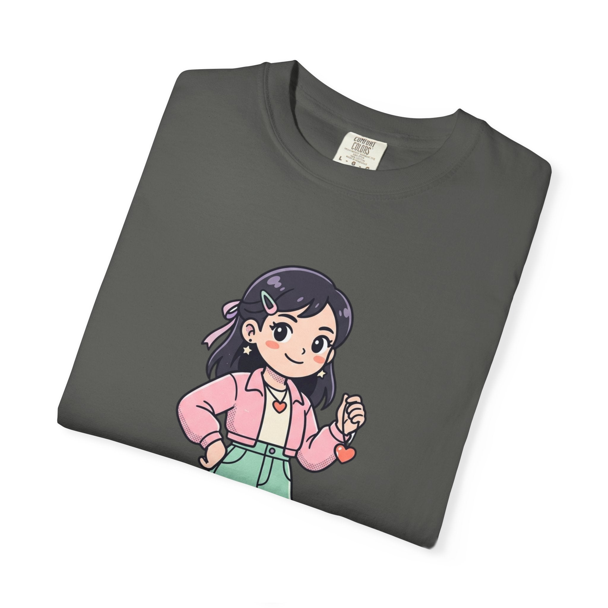 Be Yourself Cute Girl Graphic T-Shirt